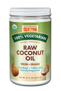 Health from the sun - Organic raw coconut oil 32 oz